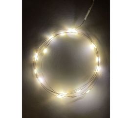 Гирлянда ЭРА ENIN2B LED Нить, 2 м, теплый свет, АА, IP20 Б0041891 