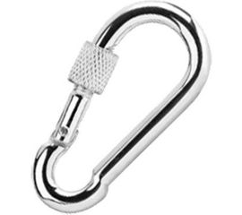 Пожарный карабин ГОСКРЕП DIN5299 М 8 Форма D 1 шт 7-0012060 