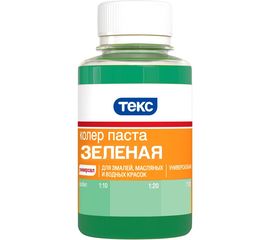 Универсальная паста колер Текс № 14 зеленая 0,1 л 19050 