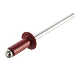 Заклёпка вытяжная красный рубин (150 шт; 4х10 мм; RAL 3003150) Качественный КРЕПЕЖ 0200525 КЧ 