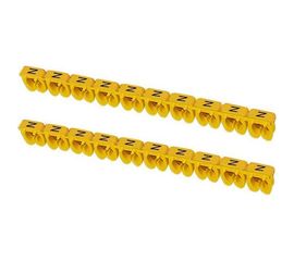 Наборный маркер TDM символ N желтый 4 мм2 100 шт. SQ0534-0041 