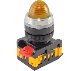 Сигнальная неоновая лампа TDM AL-22 d22мм желтый 230В цилиндр SQ0702-0034 