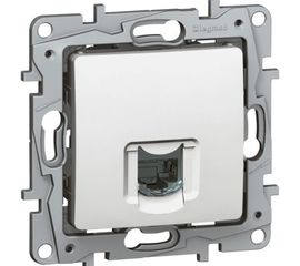 Механизм телефонной розетки Legrand 1-м СП Etika RJ11 белый Leg 672240 1066926 