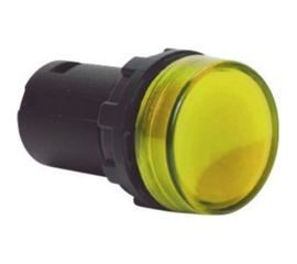 Сигнальная моноблочная арматура Emas 24В желтая, 0,3А MBSD024S 