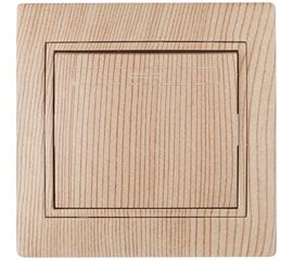 Выключатель Intro 110111 10А, 250В, IP20, СУ, Plano, сосна Б0030033 