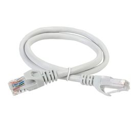 Патч-корд ITK категории 5е UTP LSZH 1 м серый PC01-C5EUL-1M 