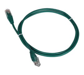 Патч-корд TWT RJ45-RJ45, 4 пары, UTP, категория 5е, 1 м, зеленый, 45-45-1.0-GN 