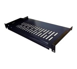 Консольная полка TWT с возможностью установки заднего фиксатора, глубина 300мм CB-SFBF300-1U/18 