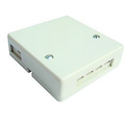 Универсальная коробка радиотрансляционной сети Мэк Электрика РОН - 75 Ом белая RON11420-w 