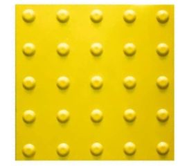 Тактильная плитка преодолимое препятствие PALITRA TECHNOLOGY поле внимания, конусы линейные 10шт 