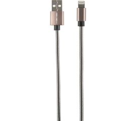 Дата-кабель Red Line S7 USB - 8 - pin для Apple, металлическая обмотка, черный УТ000012472 