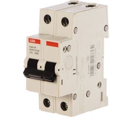Автоматический выключатель ABB 2P, 63A, C, 4,5кА, BMS412C63 2CDS642041R0634 