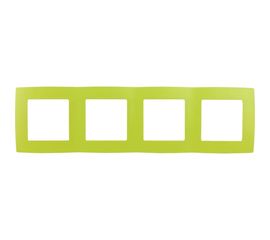 Рамка на 4 поста ЭРА 12-5004-26 12, лайм Б0019429 