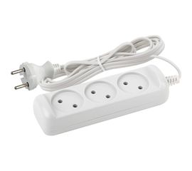 Удлинитель ЭРА UX33m без заземления 1300Вт, 3 гнезда, 3м Б0035748 