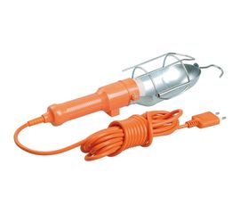 Переносной светильник IEK УП-1P, плоская вилка, с выключателем, 2Р, 10м, ИЭК WSP20-10-K09 