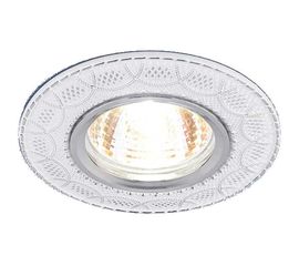 Встраиваемый светильник Elektrostandard 7010 MR16 / WH/SL белый/серебро a036772 