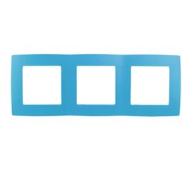 Рамка на 3 поста ЭРА 12-5003-28 12, голубой Б0019411 