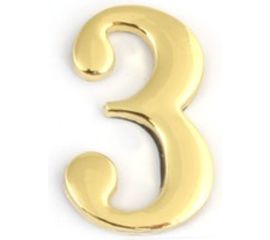 Дверная цифра APECS DN-01-3-Z-G 19001 