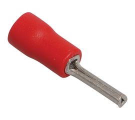 Изолированный штыревой круглый наконечник IEK НкИш, 0.5-1.5, 100шт, ИЭК, красный UNL11-L23-A19 