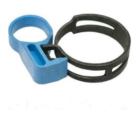 Пружинный хомут MUBEA 41х12 черный с чекой, FBS, Германия 41012000035 