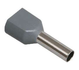 Наконечник IEK НШвИ 2x1,0-10, желтый, ИЭК, НГИ2, 100 шт, UTE10-D2-3-100 