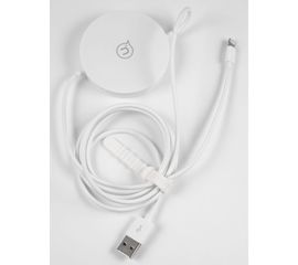 Беспроводная зарядка USAMS US-CC096 с кабелем USB - Lightning, 2A, белый CC96WH02 УТ000019964 