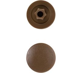 Заглушка под конфирмат ВИРТУОЗ орех, 50 шт. 43339 