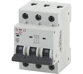 Автоматический выключатель ЭРА NO-900-45 ВА47-29 3P 20А кривая C Б0031777 