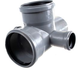 Канализационная крестовина Ostendorf пятерник 87 градусов, 110х50х50х110 мм 115970 