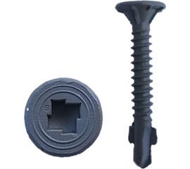 Самонарезающий винт со сверловым концом Grabber LOX 4,2х32 мм Grabbergard 200 шт. DIY+бита 25 мм GH8114LG-200DIY-LOX 