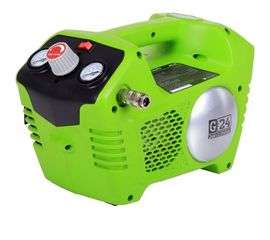 Аккумуляторный компрессор без АКБ и ЗУ Greenworks G24WL, 24V 4100302 