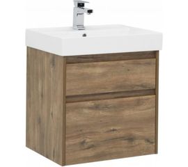 Тумба Aquanet Nova Lite 60 2 ящика, цвет дуб рустикальный 00249512 