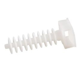 Держатель хомутов для установки в отверстиях Экопласт 8 мм, 37х13 47214 