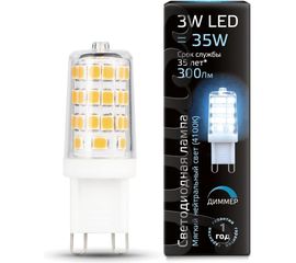 Диммируемая лампа LED G9 AC185-265V 3W 4100K Gauss 107309203 