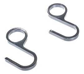 Набор одинарных крючков из 5 шт Delphinium для трубы D-16, Z-8, несъемные 101147 