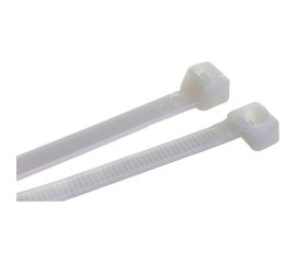 Ленточная хомут-стяжка Gigant 8х400 белый, 100 шт G/1/23 