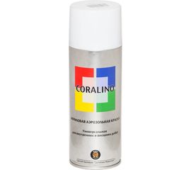 Аэрозольная краска CORALINO RAL9003 Белый Глянцевый С19003 