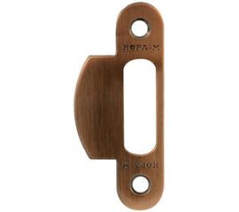 Ответная планка НОРА-М 504.18 ст.медь 80мм с заходом 8575 