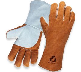 Перчатки сварщика Jeta Safety Ferrus Active 10, с крагой, цвет коричневый/оранжевый, JWK401-XL 