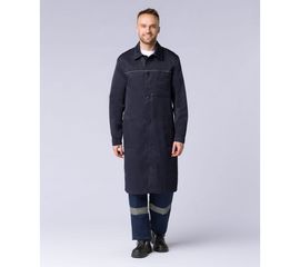 Мужской халат Факел ИТР темно-синий, 48-50/170-176 50698000.010 