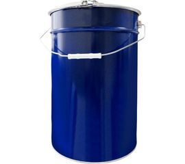 Металлическое ведро ТАРА 27л, синий, крышка-обруч 17266 