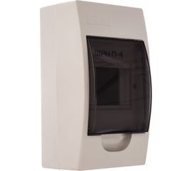 Навесной бокс ЭРА SIMPLE ЩРН-П-4 модуля, пластик IP41 Б0041521 