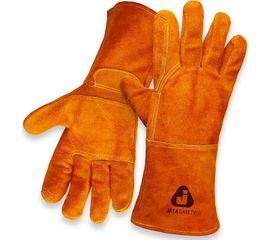 Перчатки сварщика Jeta Safety Ferrus Light, цвет желтый, JWK201-XL 