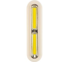 Светодиодный светильник-кнопка FERON 1LED, 3W, 3хAAA, 150х40х25мм, белый, FN1210 23381 