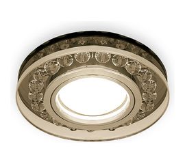 Точечный светильник Gauss Backlight черный/кристалл/хром Gu5.3 LED подсветка 2700K BL046 