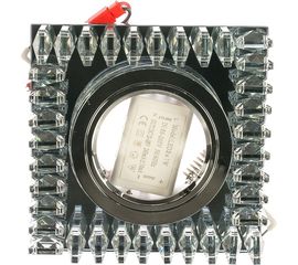 Точечный светильник Gauss Backlight черный/кристалл/хром Gu5.3 LED подсветка 2700K BL031 