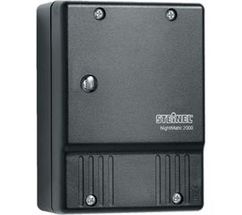 Сумеречный настенный выключатель, накладной Steinel NM 2000 IP 54 black 550318 