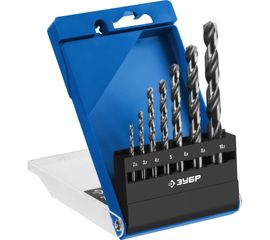 Набор сверл по металлу Проф-А 2.5-10.2 мм, 7 шт. Зубр 29625-H7R 