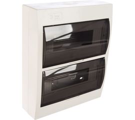 Навесной бокс ЭРА SIMPLE ЩРН-П-24 модуля, пластик IP41 Б0041528 