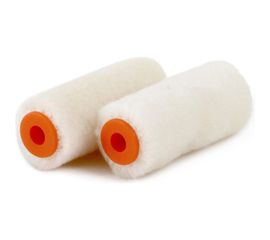 Мини-валик ZOLDER велюр, 60 мм, под ручку, 6 мм, ядро 15 мм, ворс 4 мм, 2 шт Z-604v 